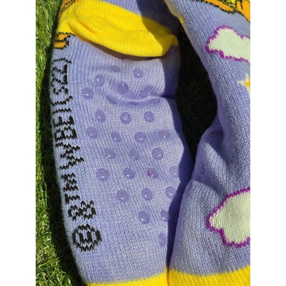 Halloween Tweety Bird Looney Tunes Sherpa Lined Socks No Slip Grippie Bottom NWT - Picture 4 of 7